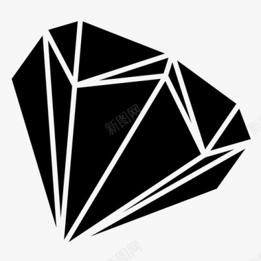 珠宝设计png免扣宝石水晶钻石图标图标