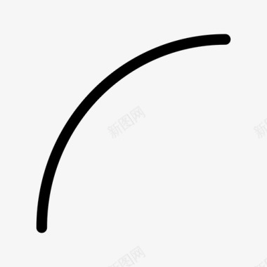 曲线曲线形状形状和线条图标图标