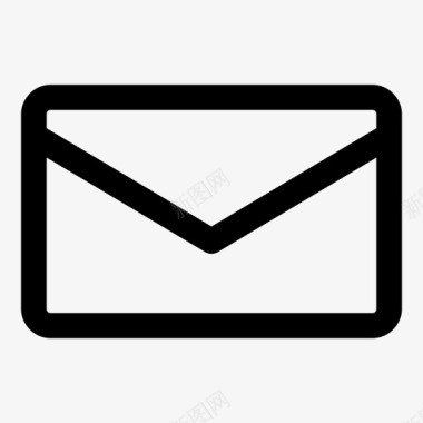 电子邮件未读信件消息图标图标