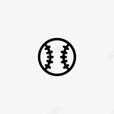 棒球小棒球垒球图标图标