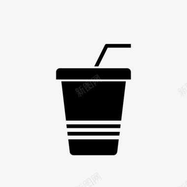 夏日饮料软饮料咖啡咖啡饮料图标图标