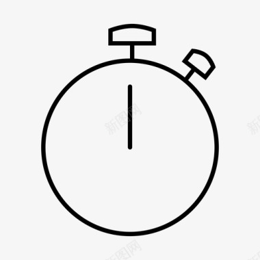 时光秒表时钟时间图标图标