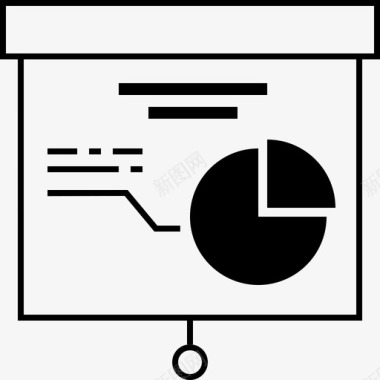 文本信息幻灯片上的演示文稿业务图信息图图标图标