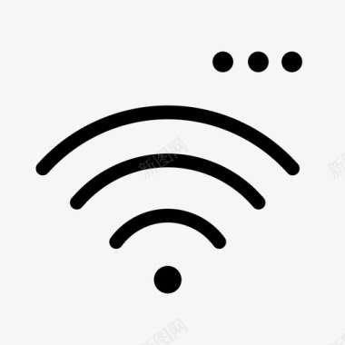 搜索wifi连接网络图标图标