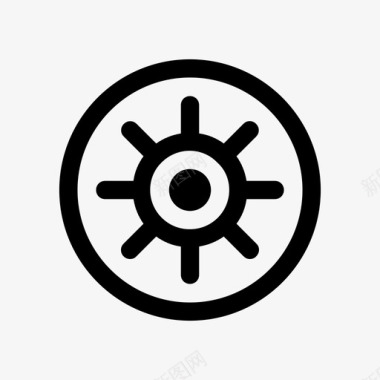 轮子轮子圆圈图标图标