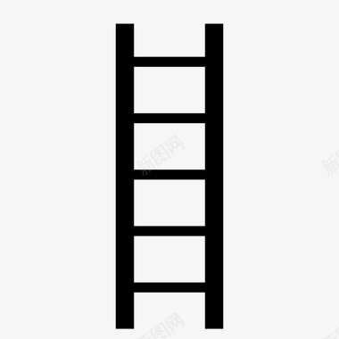 梯子爬上去图标图标