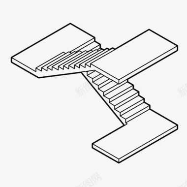 上升楼梯间上升楼梯图标图标
