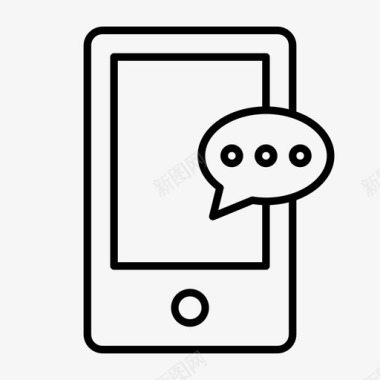 手机短信手机短信手机应用手机聊天图标图标