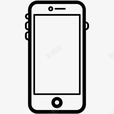 苹果7黑色手机iphone7苹果手机图标图标