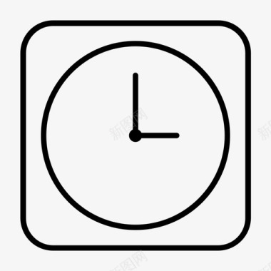 时钟时间3凌晨3点手表图标图标
