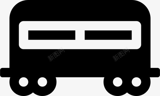 火车车厢旅客图标图标