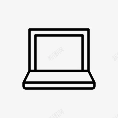 笔记本电脑商务图标图标