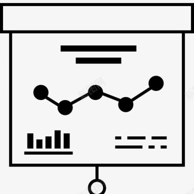 幻灯片上的演示文稿业务图信息图表图标图标