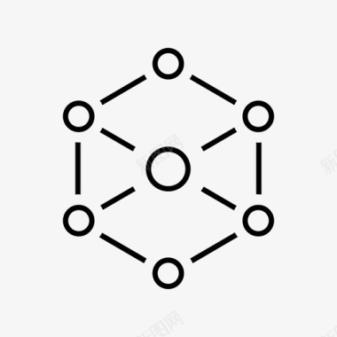 公司管理架构连接架构网络图标图标