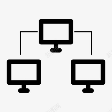 网络图标免抠png图片计算机网络因特网网络服务器图标图标