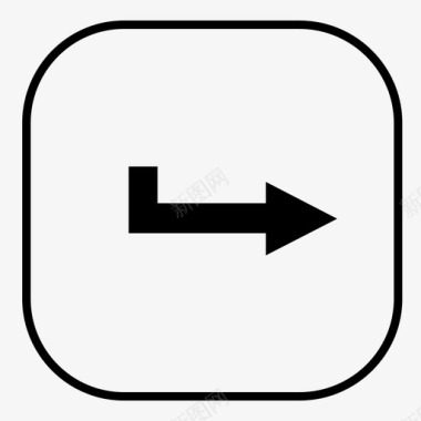 白色禁止符号箭头箭头符号方向图标图标