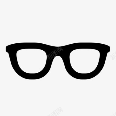 眼镜镜框太阳镜图标图标
