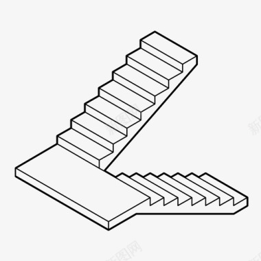 楼梯间楼梯间上升楼梯图标图标