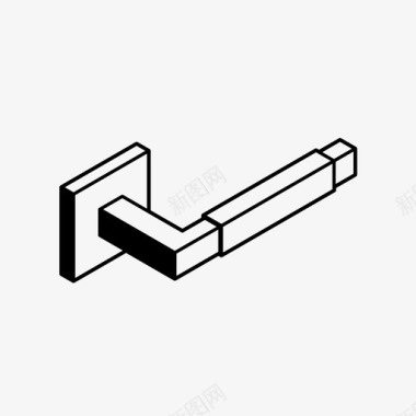 关门门把手关门回家图标图标