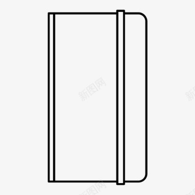 设计师办公桌笔记本日记记事本图标图标
