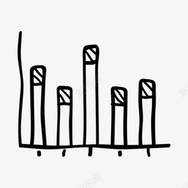 组织机构图表条形图分析图表图标图标