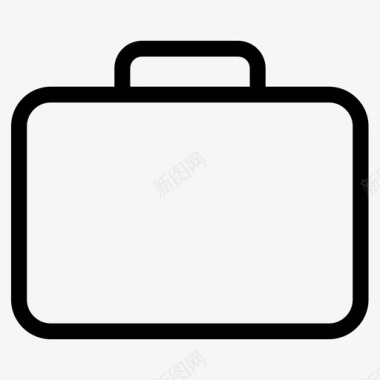 手提箱行李办公室行李箱图标图标