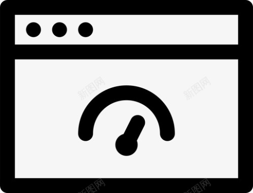 速度里程表浏览器性能计算机连接图标图标