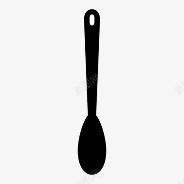 服务勺子食物服务图标图标