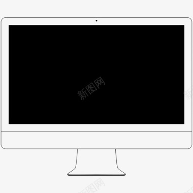 免费试听体验imac计算机设备图标图标