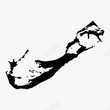 百慕大地理北大西洋图标图标