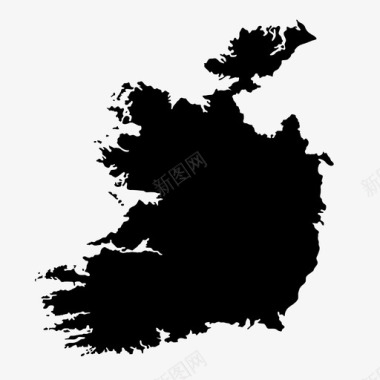 爱尔兰都柏林欧洲图标图标