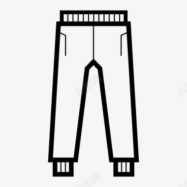 裤子衣服服装图标图标