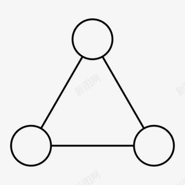 老年机矢量共享分发网络图标图标