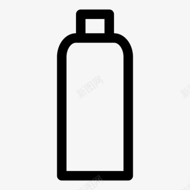 瓶子洗发水保温瓶图标图标