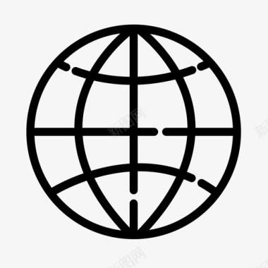 地球全球全球商业图标图标