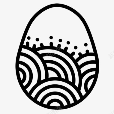 彩蛋复活节彩蛋彩蛋图标图标