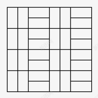 树藤墙壁砌砖建筑图案图标图标