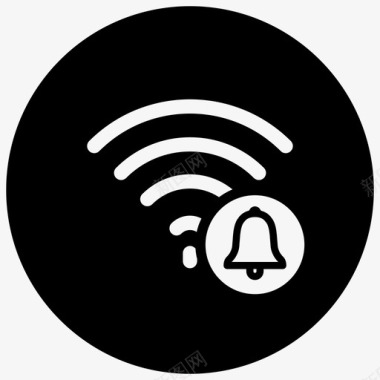 WiFiwifi通知bell图标图标