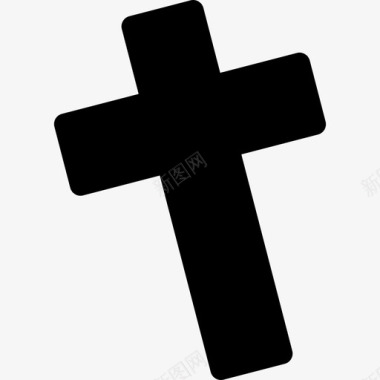 十字架万圣节十字架形状恐怖之夜图标图标