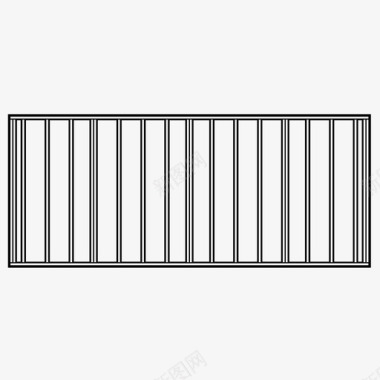 墙洞框架建筑木工图标图标