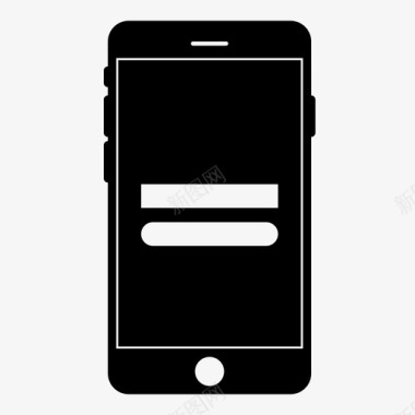 移动产品页面应用程序iphone图标图标