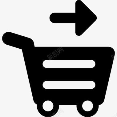 购物车标志工具和用具商店图标图标