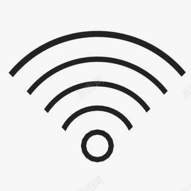 路由信号wifi网络路由器图标图标