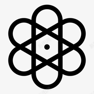 原子原子结构化学图标图标