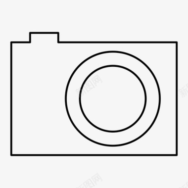 数码相机摄影拍照图标图标