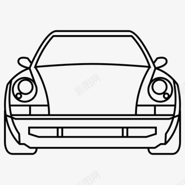 911汽车保时捷图标图标