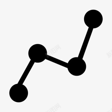 线图分析数据报告图标图标