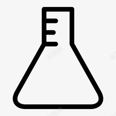 医用药箱烧瓶化学化学烧瓶图标图标