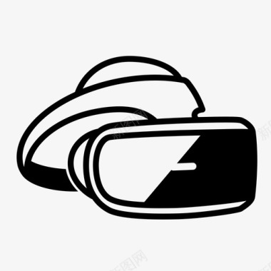 vr游戏机虚拟游戏机图标图标