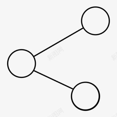 分发时代共享分发网络图标图标